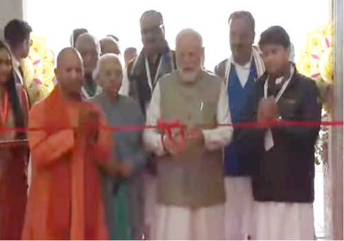 PM Narendra Modi inaugurates Maharishi Valmiki international airport in Ayodhya